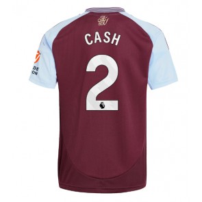 Aston Villa Matty Cash #2 Hemmatröja 2024-25 Kortärmad